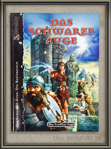 DSA_Schwarze_Auge_Museum_Limitiert_Sonderausgabe_SPIEL_2001_Basis_Regeln_Grund_Box