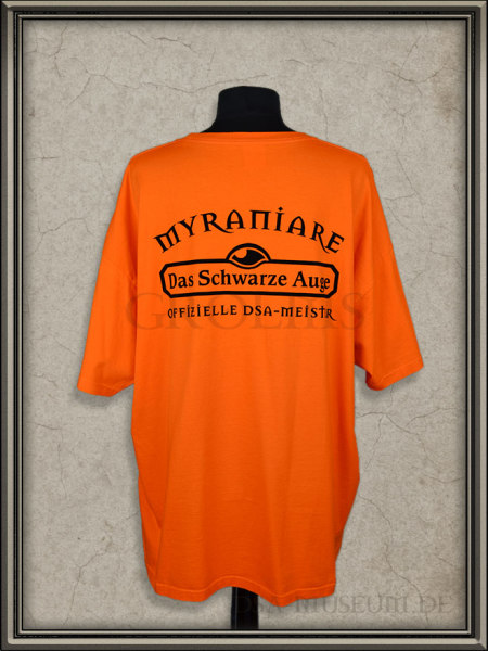 Myraniare - Offizielle DSA-Meister T-Shirt Rückseite